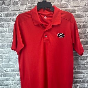 Georgia Bulldogs 
Knights Apparel Vibrant Red‎ Polo Shirt
Embroidered Georgia